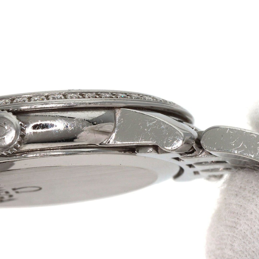 OMEGA Watches Quartz 413.15.27.60.55.001 Stainless Steel , Stainless Steel Silver De Ville Prestige Diamond White shell dial Women Used Authentic