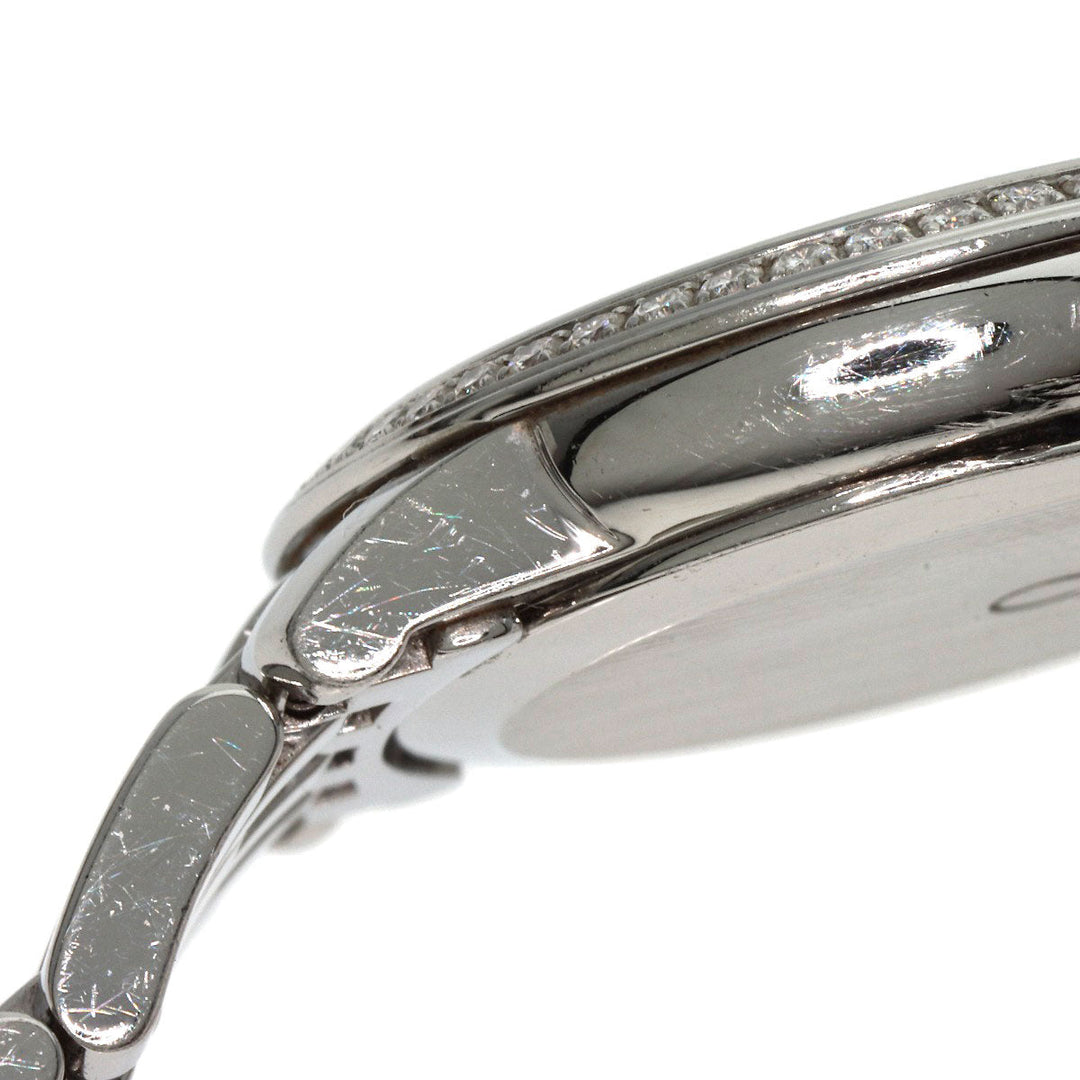 OMEGA Watches Quartz 413.15.27.60.55.001 Stainless Steel , Stainless Steel Silver De Ville Prestige Diamond White shell dial Women Used Authentic