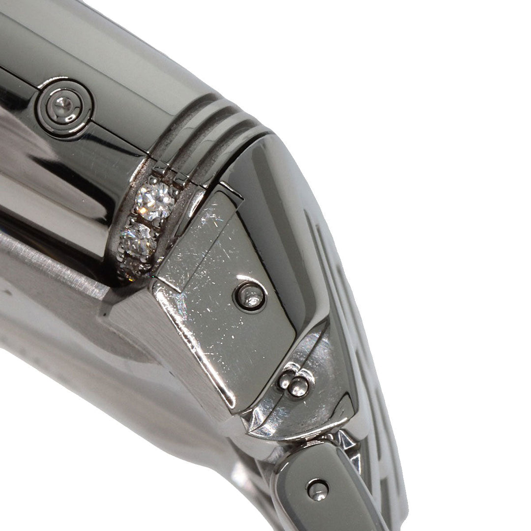 JAEGER-LECOULTRE Watches Hand Winding 296.8.74 Stainless Steel , Stainless Steel Silver Reverso Grand Sport Duo Diamond Silver dial Women Used Authentic