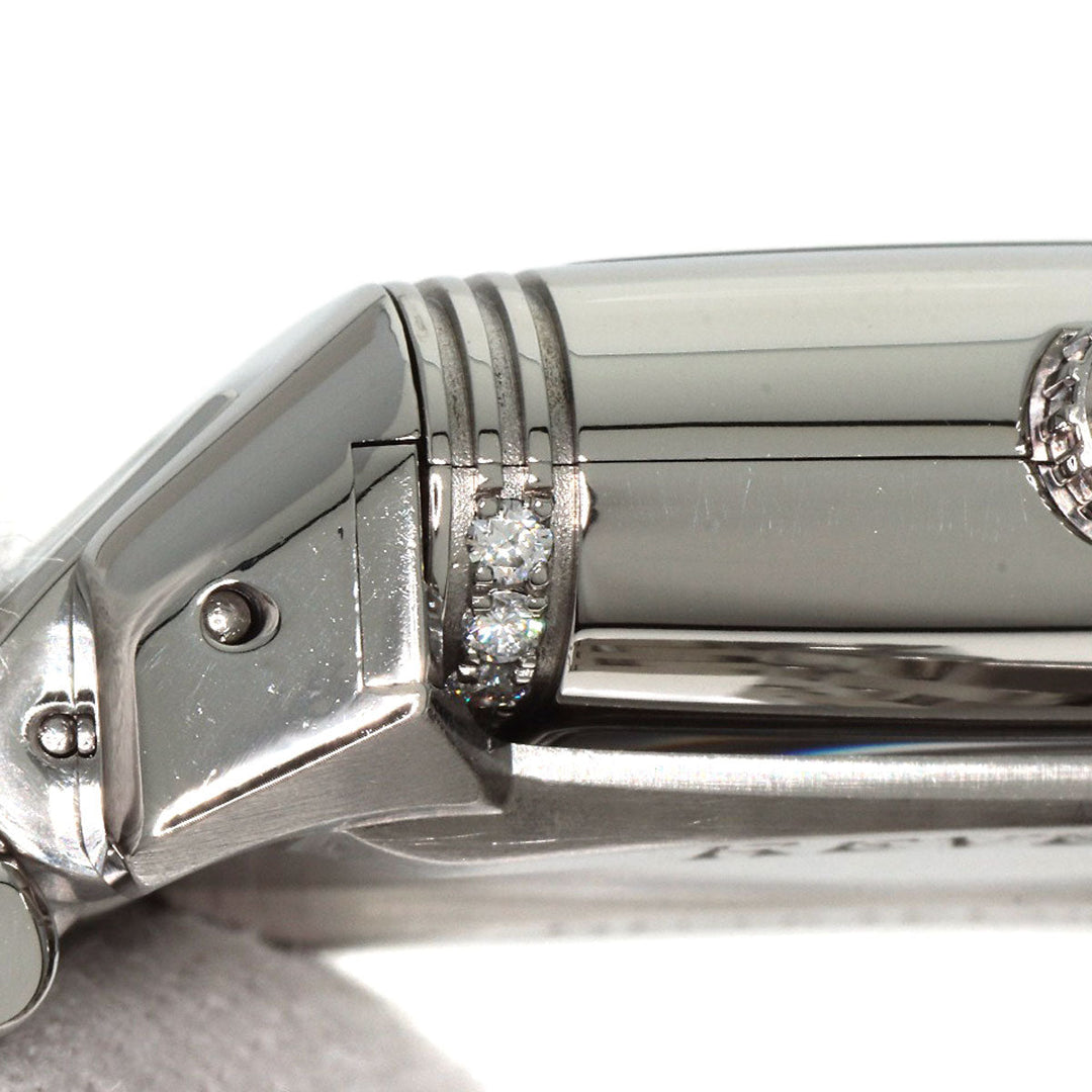 JAEGER-LECOULTRE Watches Hand Winding 296.8.74 Stainless Steel , Stainless Steel Silver Reverso Grand Sport Duo Diamond Silver dial Women Used Authentic