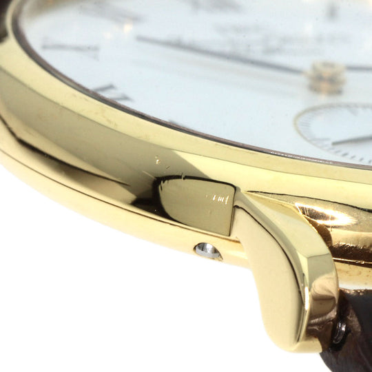 IWC SCHAFFHAUSEN Watches Hand Winding IW2534 K18YG, leather gold Portofino white dial mens Used Authentic