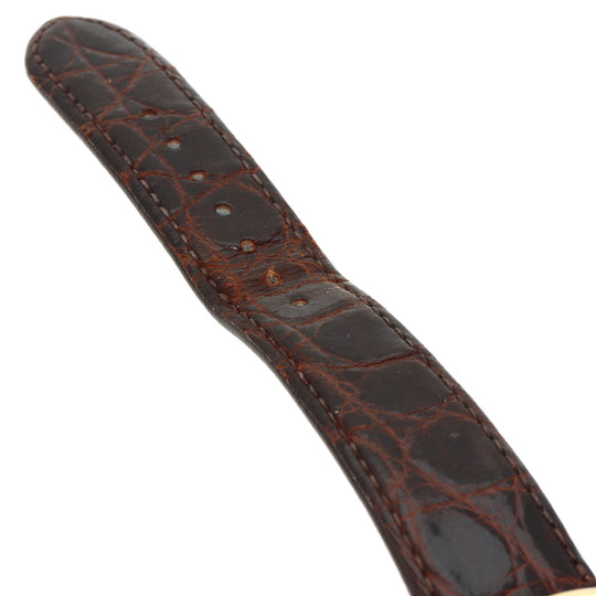 SEIKO Watches Quartz SBGX016 9F61-0A30 K18YG, leather gold Grand Seiko gold dial mens Used Authentic