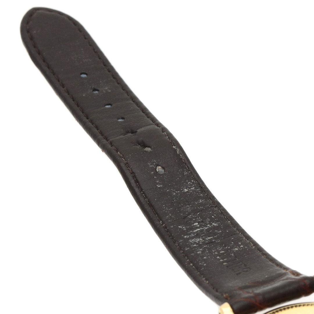 SEIKO Watches Quartz SBGX016 9F61-0A30 K18YG, leather gold Grand Seiko gold dial mens Used Authentic