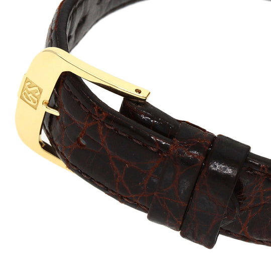 SEIKO Watches Quartz SBGX016 9F61-0A30 K18YG, leather gold Grand Seiko gold dial mens Used Authentic