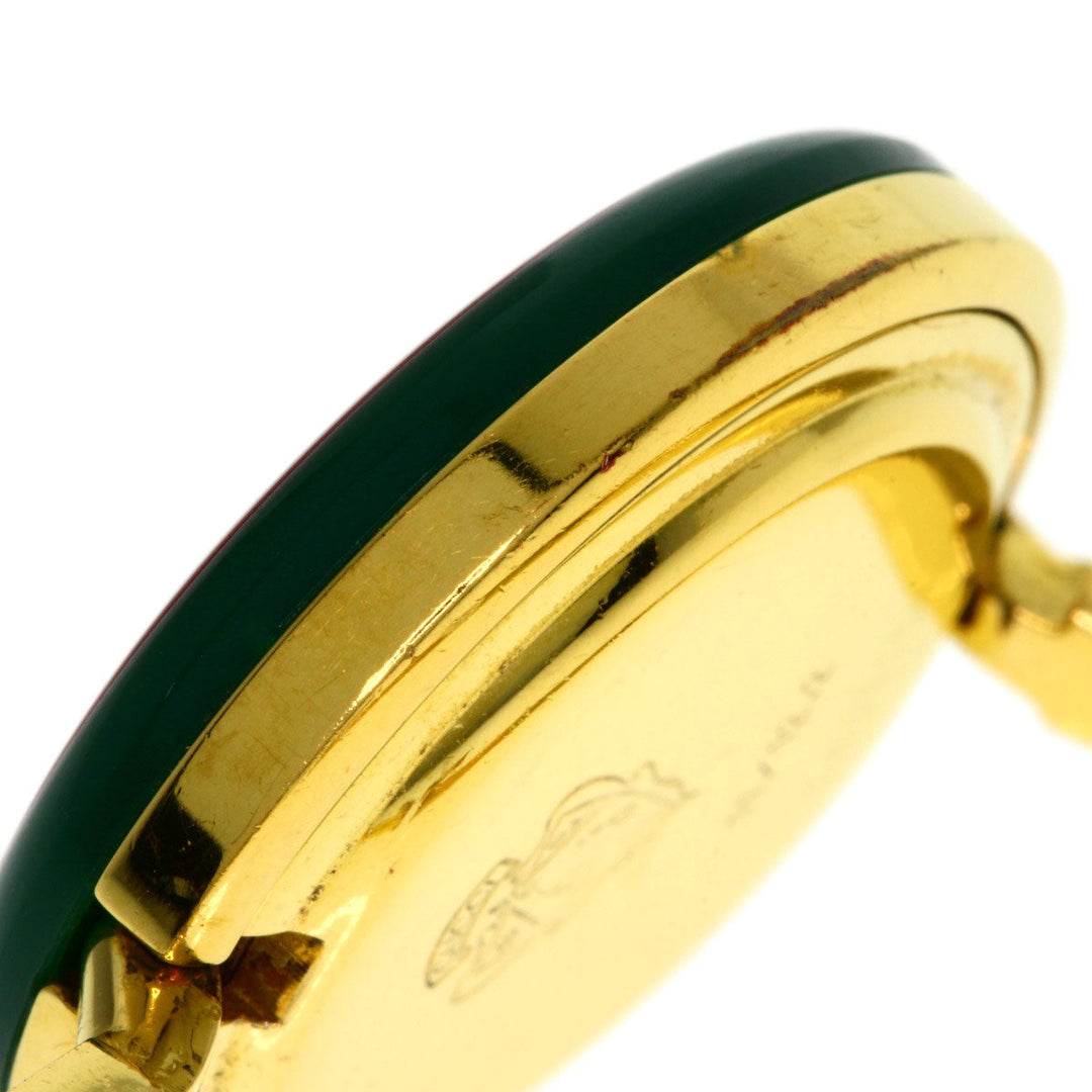 GUCCI Watches Quartz 11/12.2 Gold Plated gold Change bezel white dial