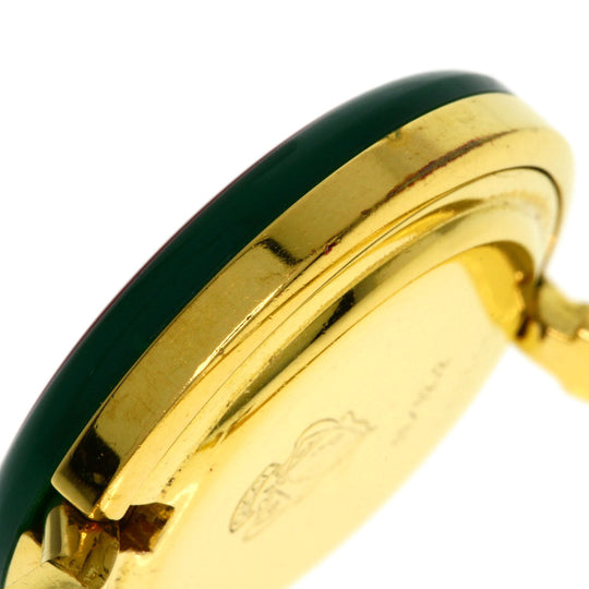 GUCCI Watches Quartz 11/12.2 Gold Plated gold Change bezel white dial