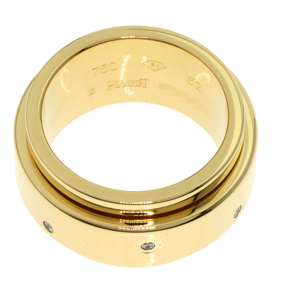 PIAGET Ring 18K Yellow Gold gold Possession Diamond #52