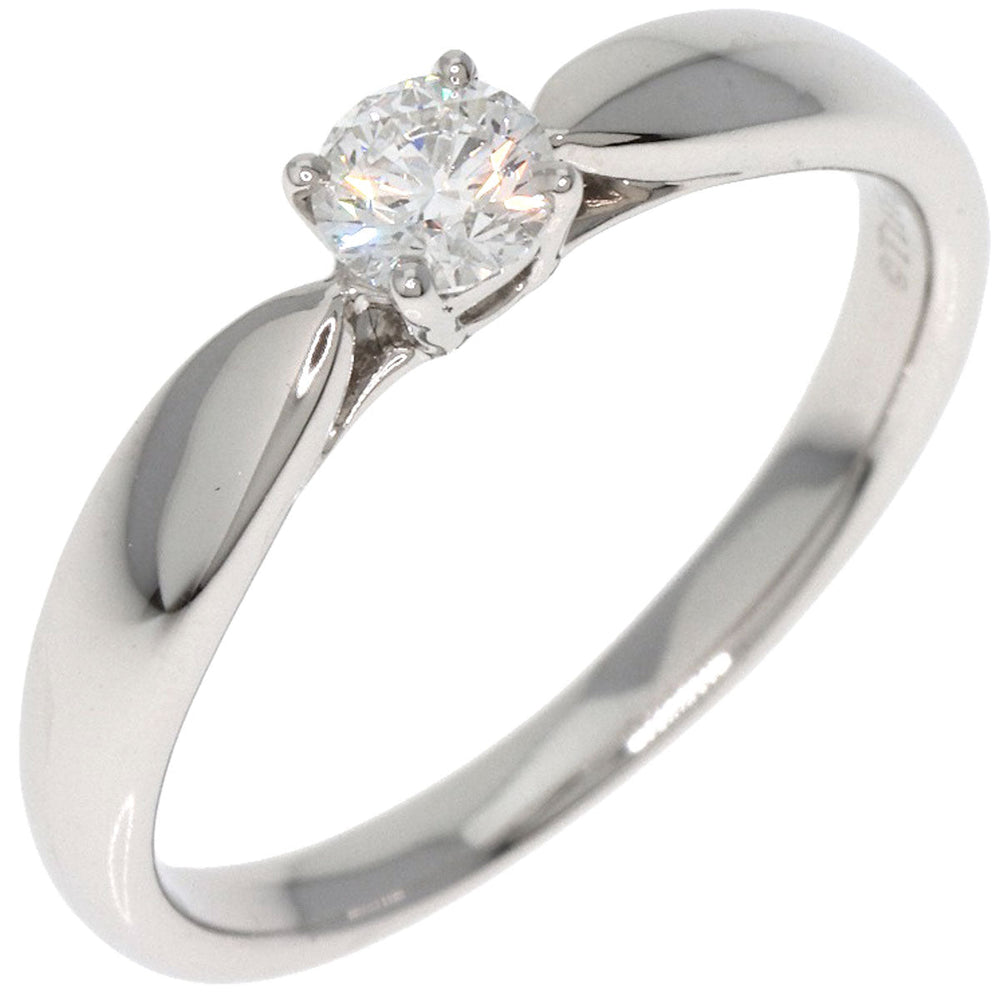 TIFFANY&Co. Ring PT950 Silver Harmony diamond Women Used Authentic