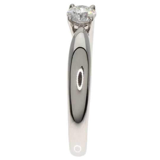 TIFFANY&Co. Ring PT950 Silver Harmony diamond Women Used Authentic