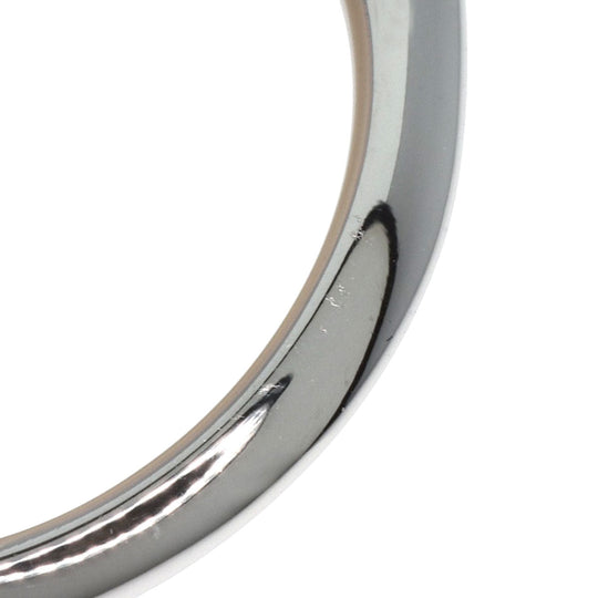 TIFFANY&Co. Ring PT950 Silver solitaire diamond knife edge Women Used Authentic