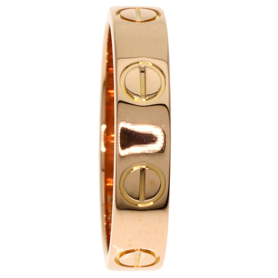 CARTIER Ring 18K Pink Gold gold Mini love ring #46