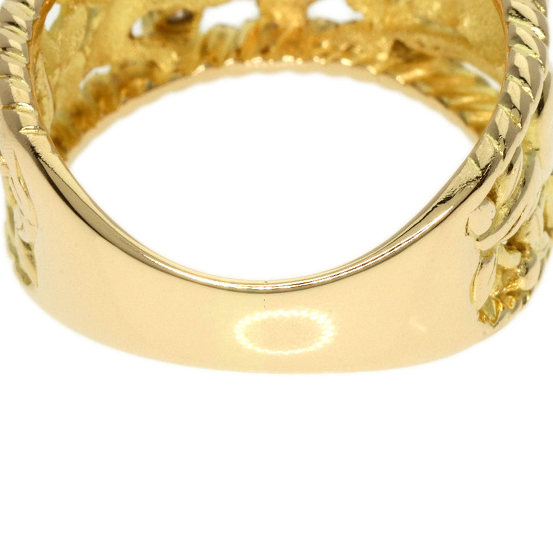TASAKI Ring 18K Yellow Gold gold Bird motif diamond