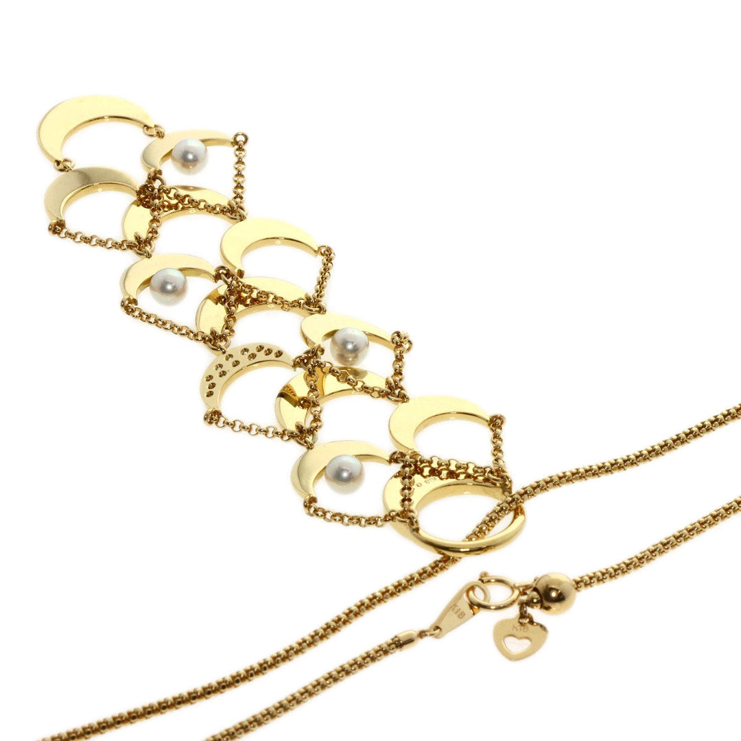 MIKIMOTO Necklace 18K Yellow Gold gold Pearl