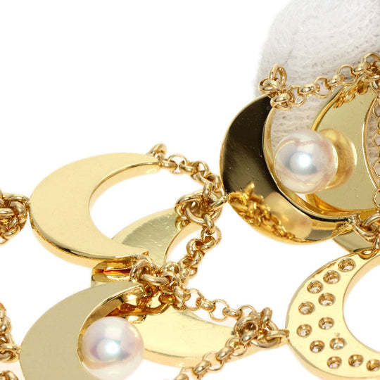 MIKIMOTO Necklace 18K Yellow Gold gold Pearl