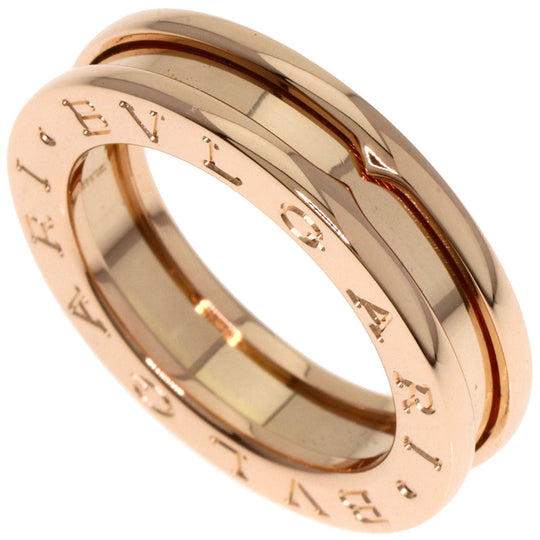 BVLGARI Ring 18K Pink Gold gold B-zero1 B-zero One 1 Band XS #48 Women Used Authentic
