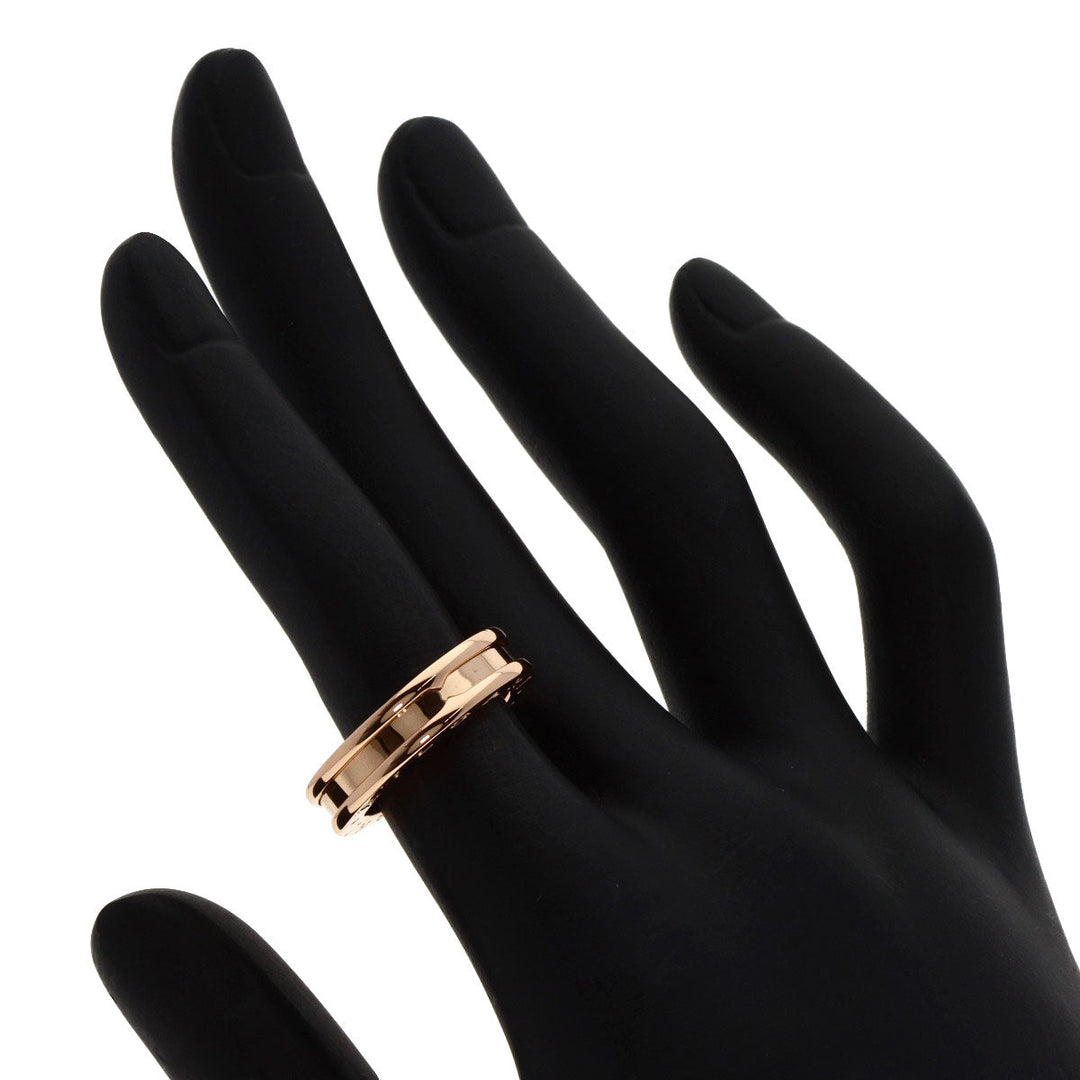 BVLGARI Ring 18K Pink Gold gold B-zero1 B-zero One 1 Band XS #48 Women Used Authentic
