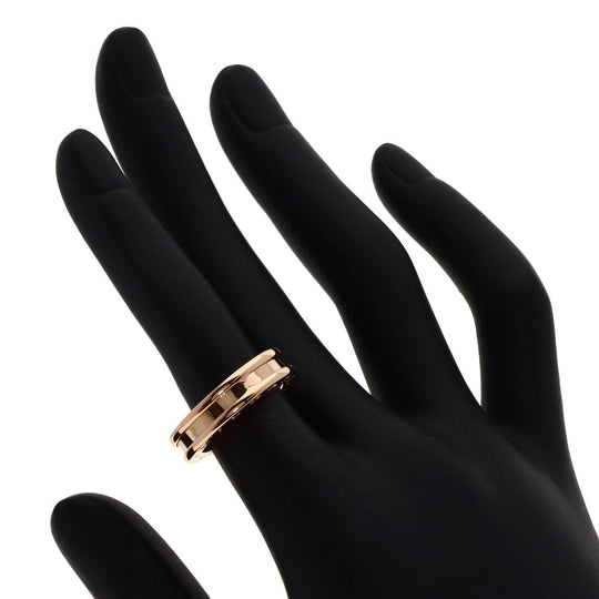 BVLGARI Ring 18K Pink Gold gold B-zero1 B-zero One 1 Band XS #48 Women Used Authentic