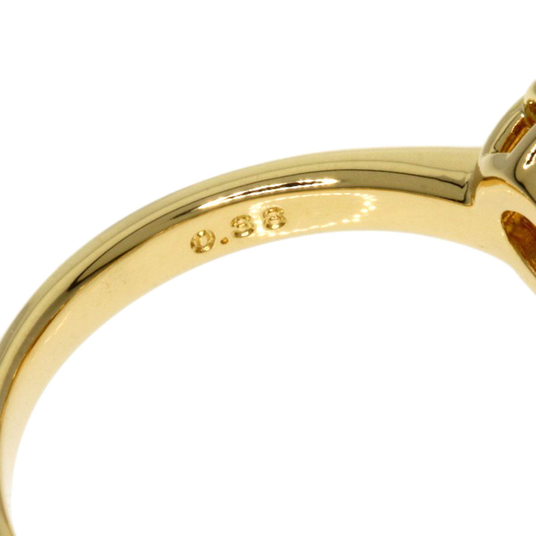 Ponte Vecchio Ring 18K Yellow Gold gold Heart motif diamond