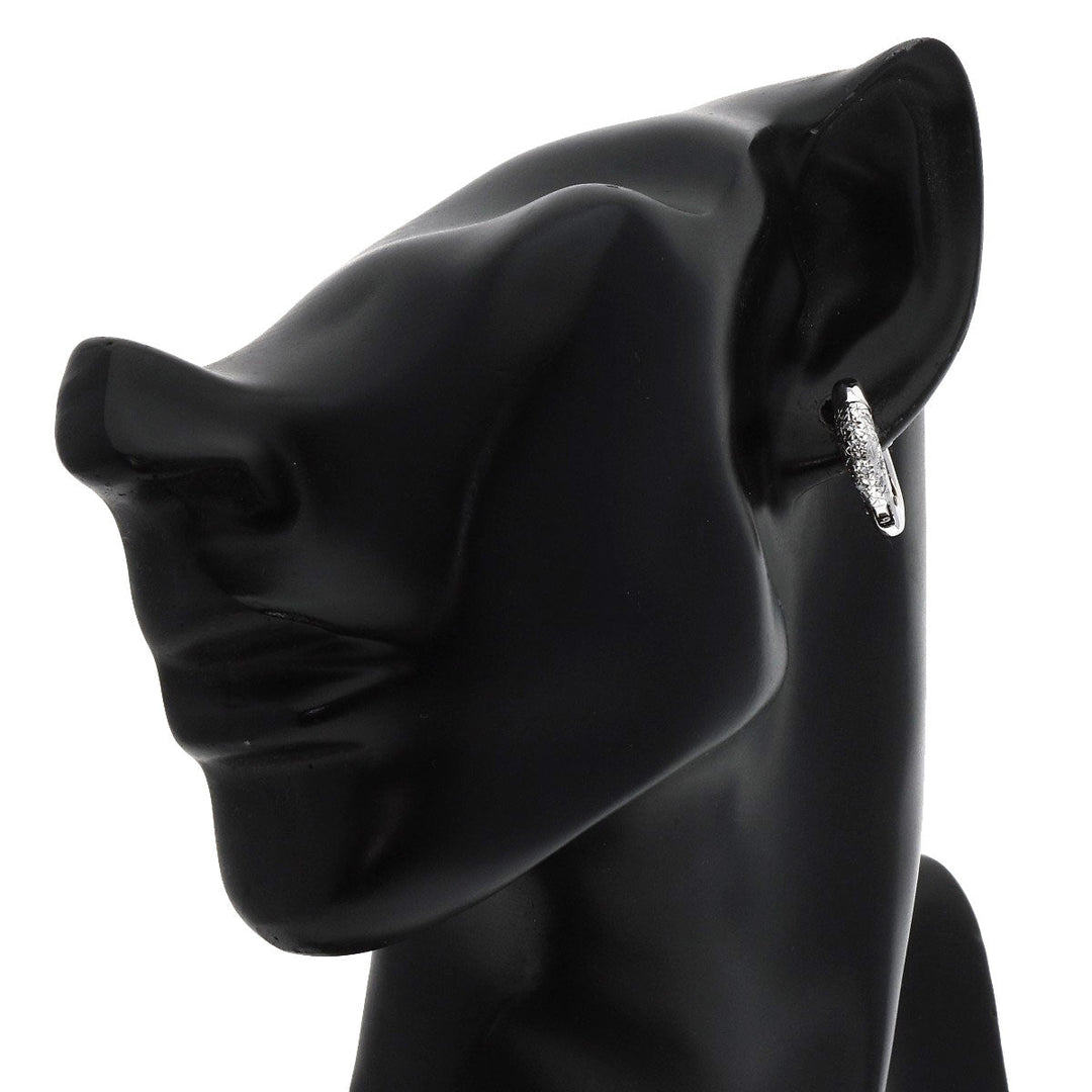 TASAKI Earring K18WG Silver diamond