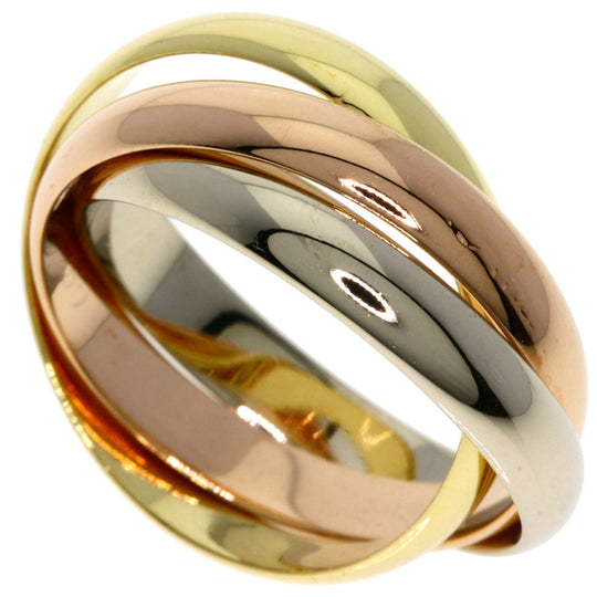 CARTIER Ring 18K Yellow Gold gold Trinity #55