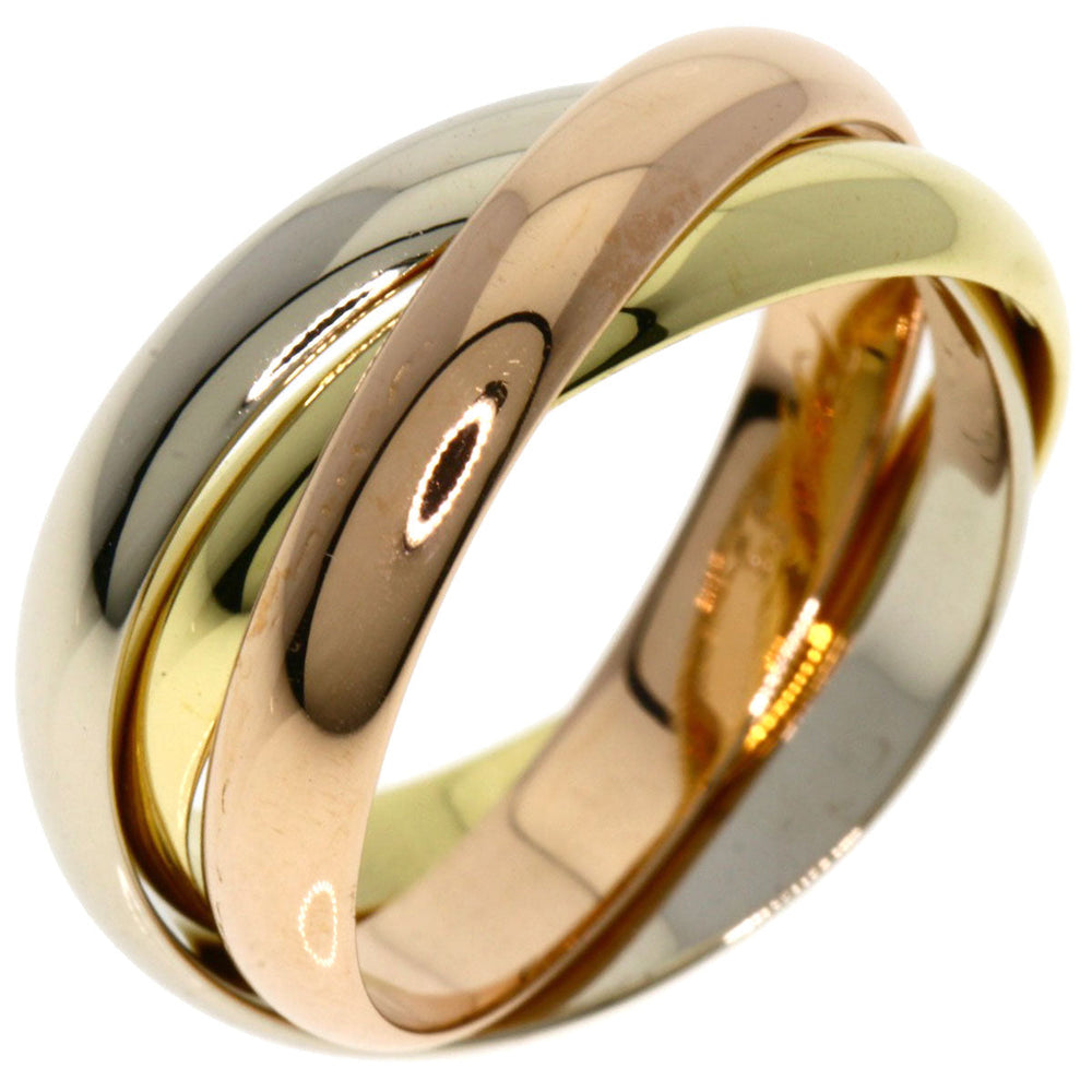 CARTIER Ring 18K Yellow Gold gold Trinity #55