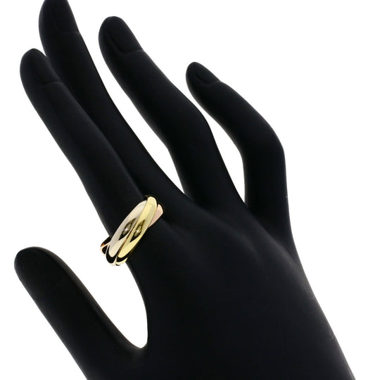 CARTIER Ring 18K Yellow Gold gold Trinity #55
