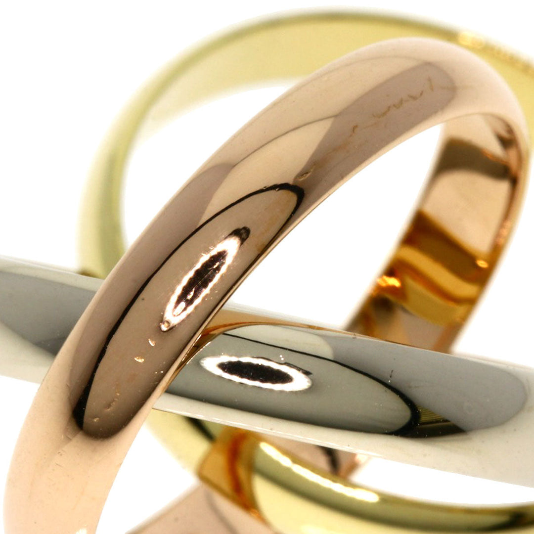CARTIER Ring 18K Yellow Gold gold Trinity #55