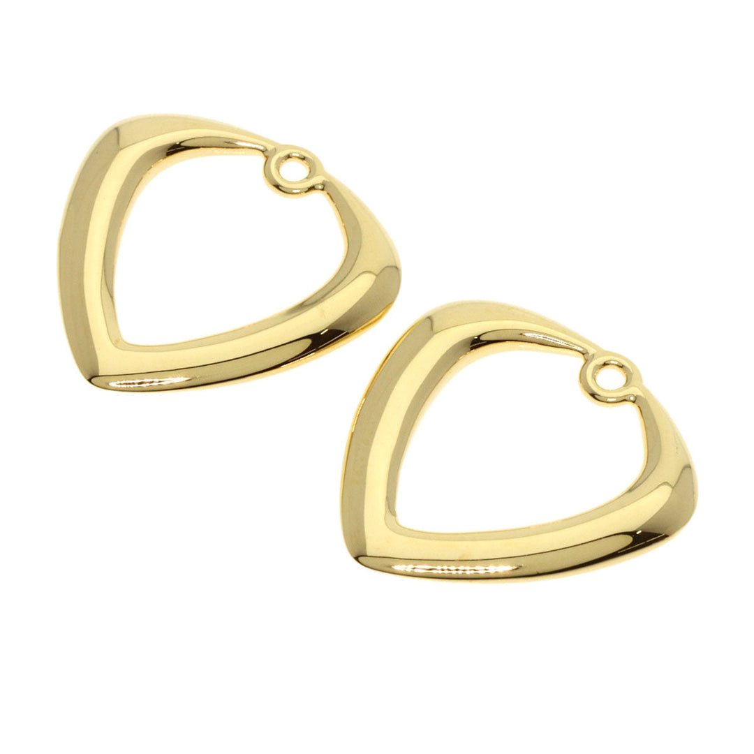 MIKIMOTO Earring 18K Yellow Gold gold Pearl Diamond Replacement TOP Set Women Used Authentic