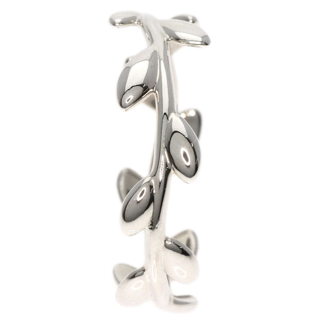 TIFFANY&Co. Ring SV Silver Olive leaf Women Used Authentic
