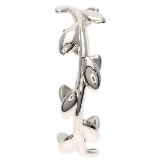 TIFFANY&Co. Ring SV Silver Olive leaf Women Used Authentic