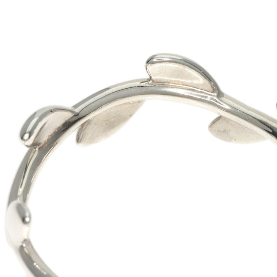 TIFFANY&Co. Ring SV Silver Olive leaf Women Used Authentic