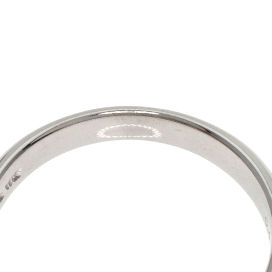 Ponte Vecchio Ring K18WG Silver diamond