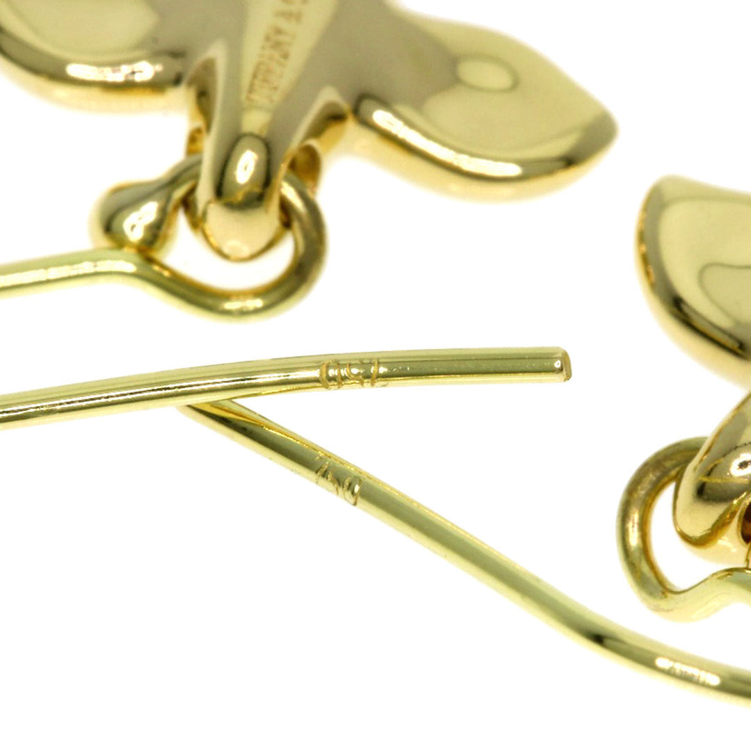 TIFFANY&Co. Pierce 18K Yellow Gold gold Bird cross