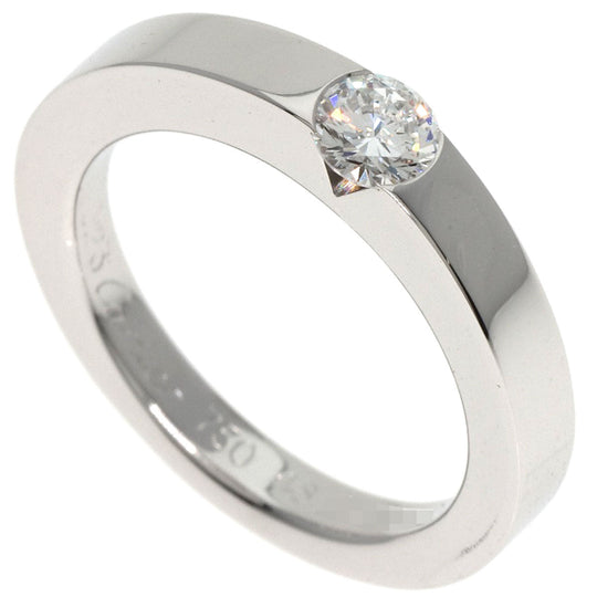 CARTIER Ring K18WG Silver Date with Diamonds #48