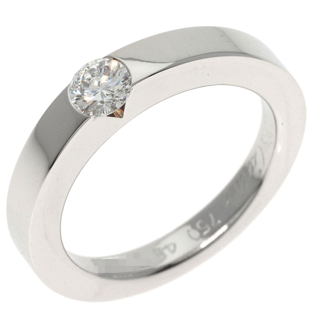 CARTIER Ring K18WG Silver Date with Diamonds #48