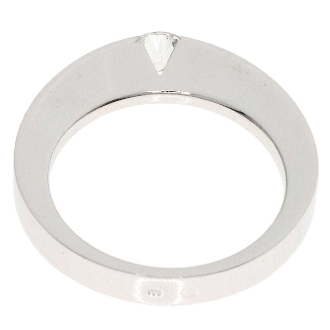 CARTIER Ring K18WG Silver Date with Diamonds #48
