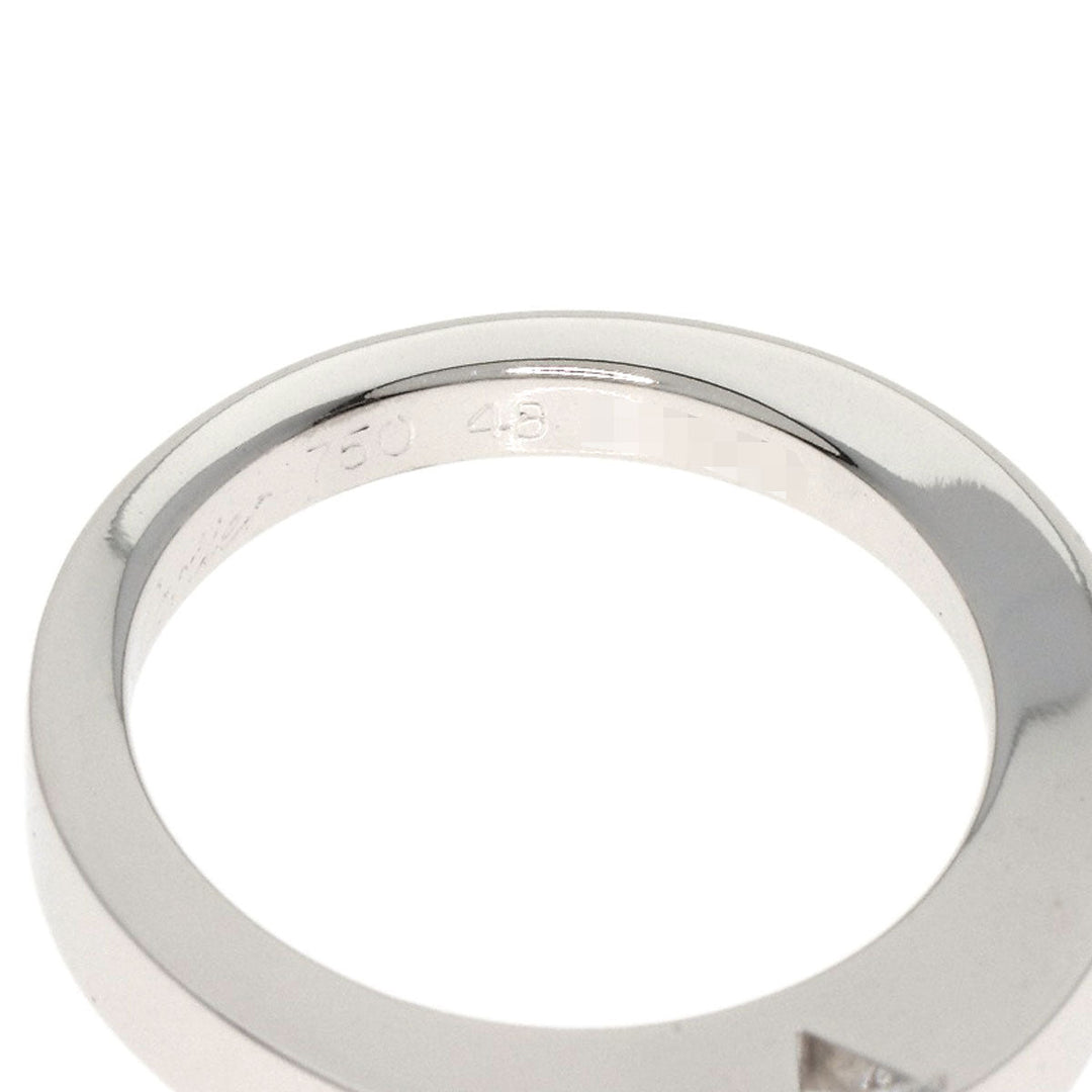 CARTIER Ring K18WG Silver Date with Diamonds #48