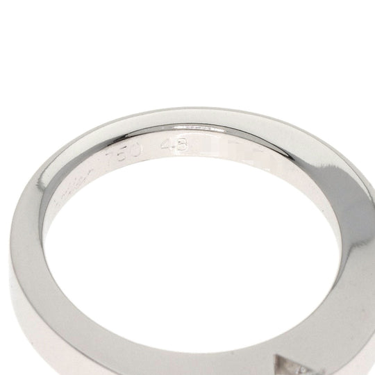 CARTIER Ring K18WG Silver Date with Diamonds #48