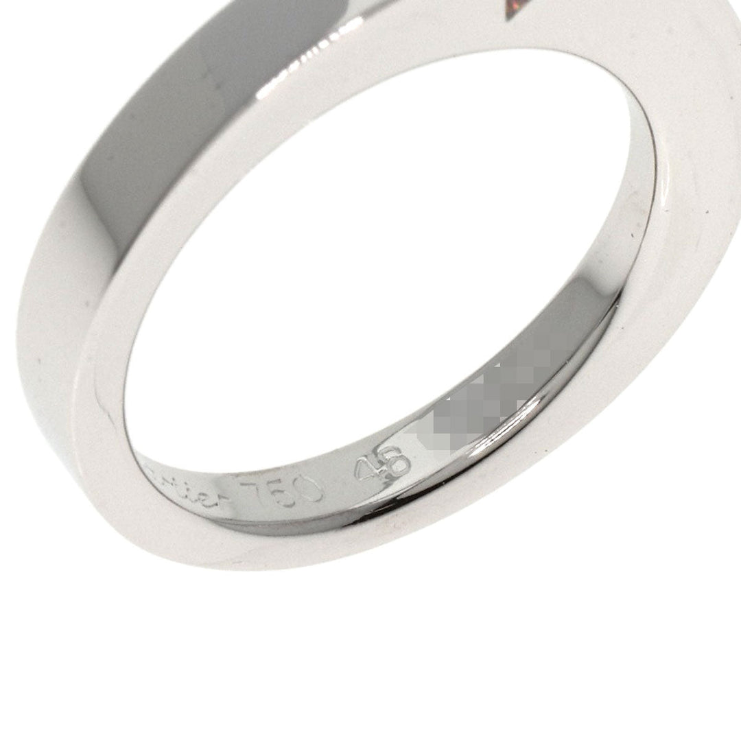 CARTIER Ring K18WG Silver Date with Diamonds #48