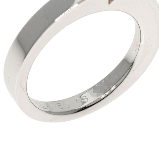 CARTIER Ring K18WG Silver Date with Diamonds #48