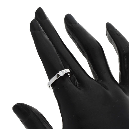 CARTIER Ring K18WG Silver Date with Diamonds #48