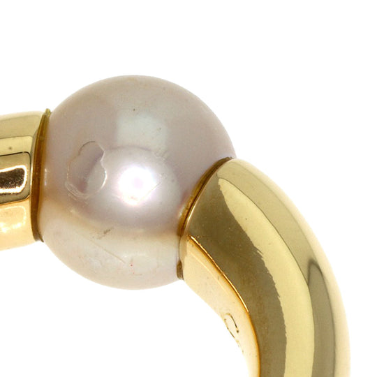 CARTIER Ring 18K Yellow Gold gold Perla Pearl #49