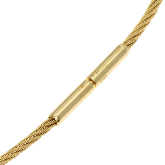 FRED Necklace 18K Yellow Gold gold Wire Omega Women Used Authentic