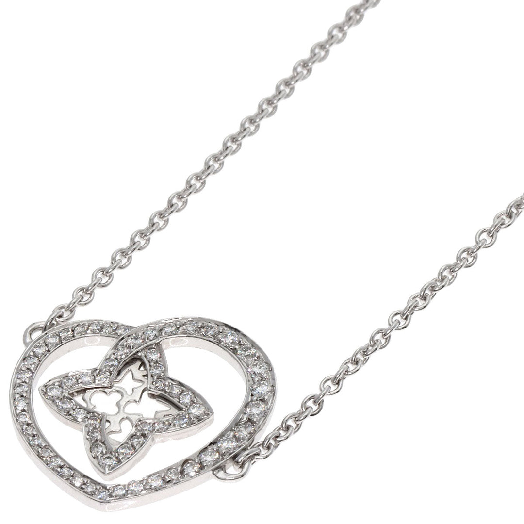 LOUIS VUITTON bracelet K18WG Silver Cool Heart Diamond Bracelet
