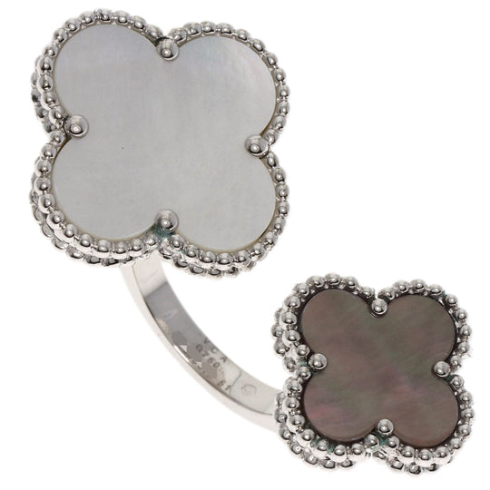 Van Cleef & Arpels Ring K18WG Silver Magic Alhambra Entree Les Doors #51