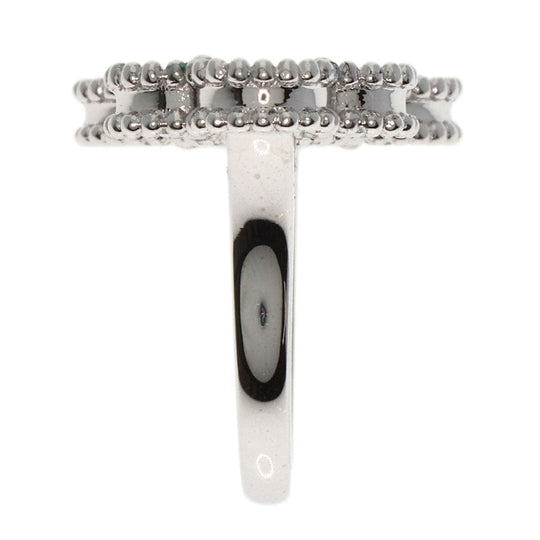 Van Cleef & Arpels Ring K18WG Silver Magic Alhambra Entree Les Doors #51