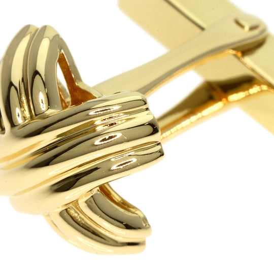 TIFFANY&Co. cuffs 18K Yellow Gold gold Signature mens Used Authentic