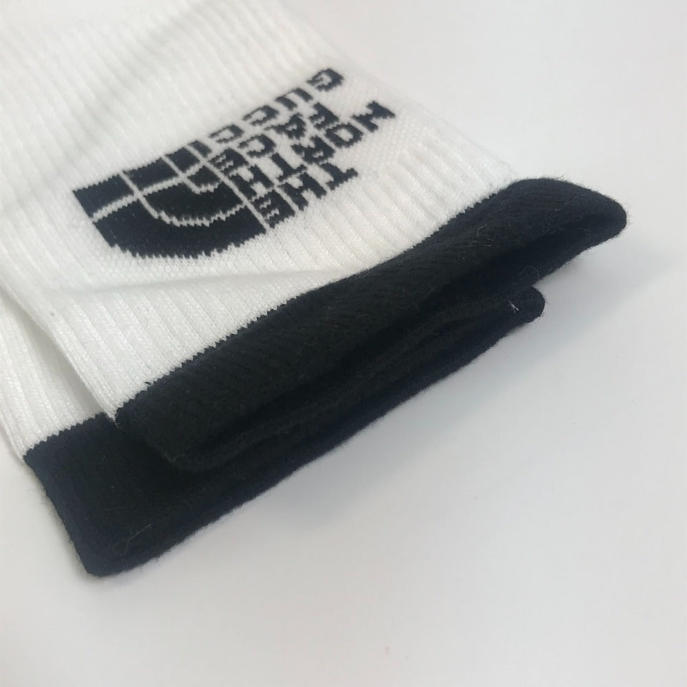 GUCCI socks 4G492 cotton white the north face north face collaboration mens M Used Authentic