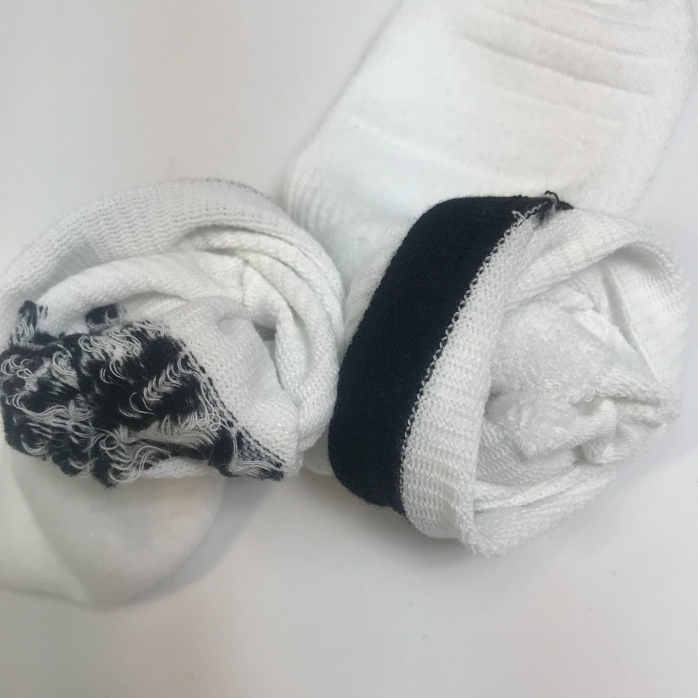 GUCCI socks 4G492 cotton white the north face north face collaboration mens M Used Authentic