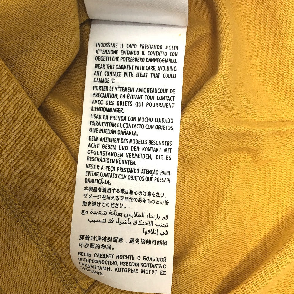 GUCCI Short sleeve T-shirt 616036 cotton yellow The north face collaboration THE NORTH FACE Collaboration Women XS Used Authentic